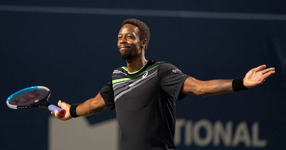 Quand Gaël Monfils tente une nouvelle solution pour retourner le
